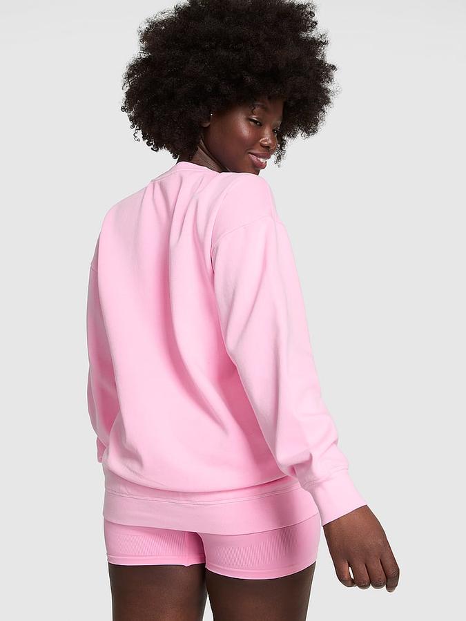 Ivy Fleece Oversized Crew Sweatshirt