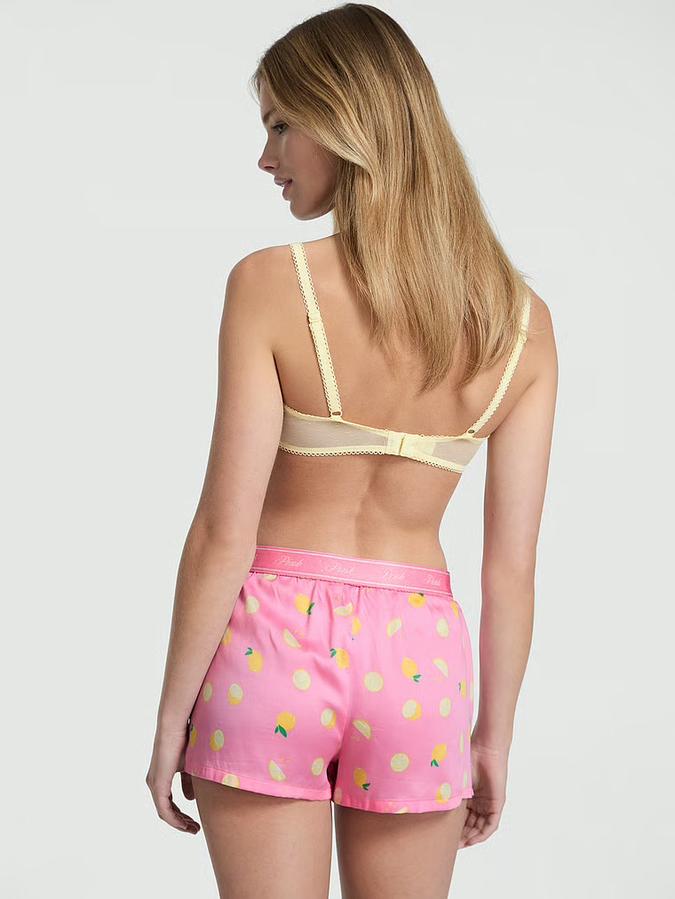 Silky Boxy Pajama Shorts