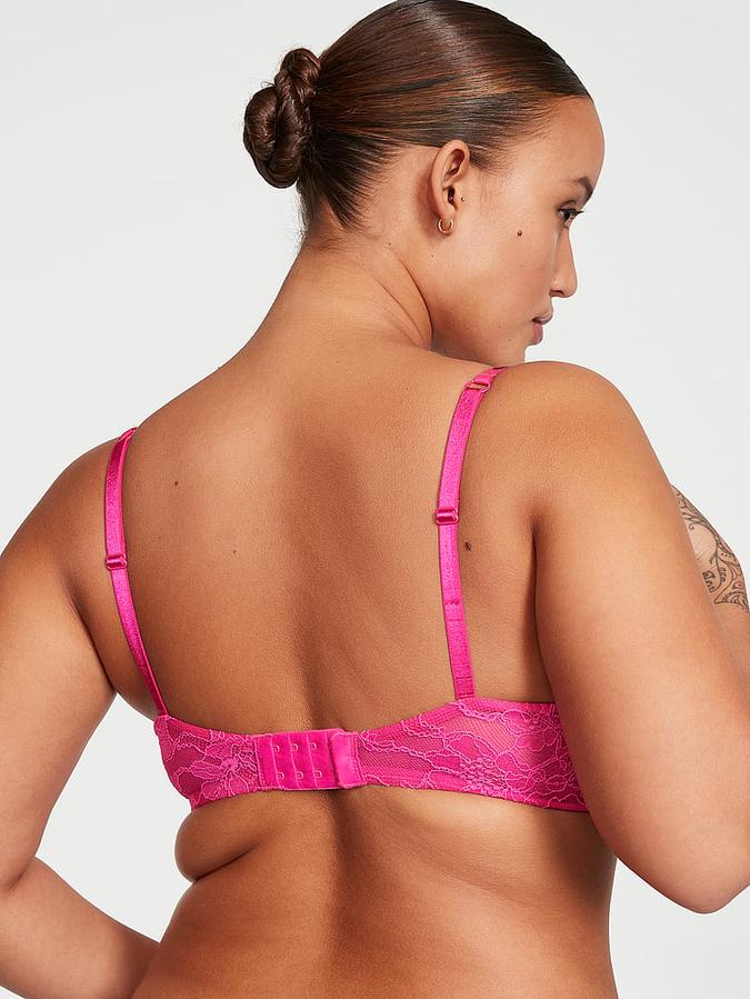 Bombshell Add-2-Cups Shine Strap Lace Push-Up Bra