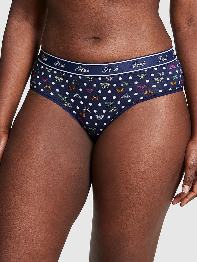 Logo Cotton Hiphugger Panty
