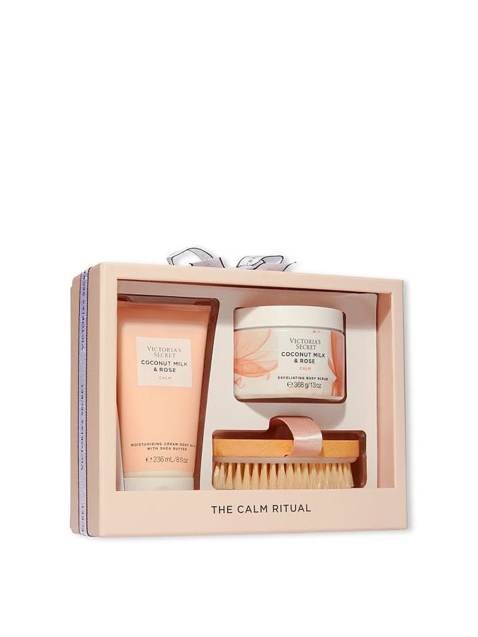 Coconut Milk Rose Natural Beauty Body Care Ritual Kit
