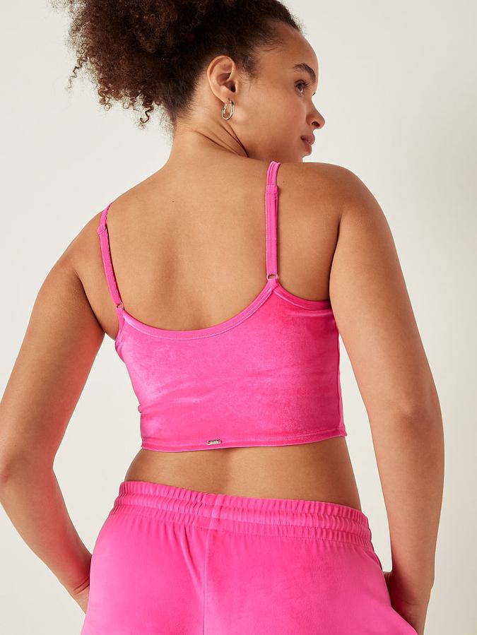 Ultimate Velvet Lightly Lined Sports Crop