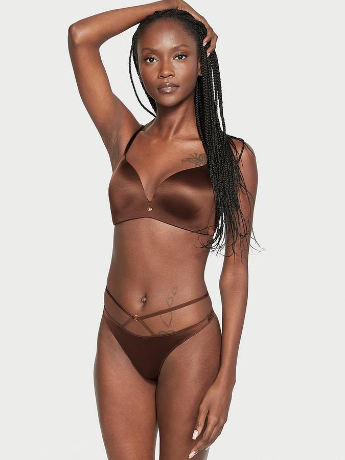 So Obsessed Smooth Wireless Push-Up Bra image number 3