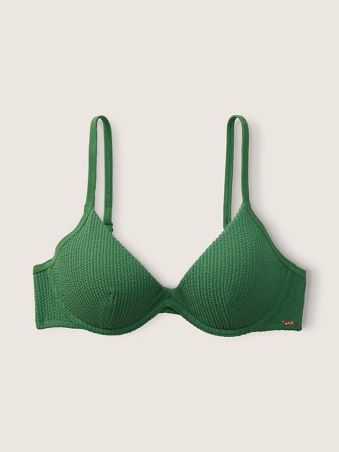 Crinkle Push-Up Bikini Top image number 2