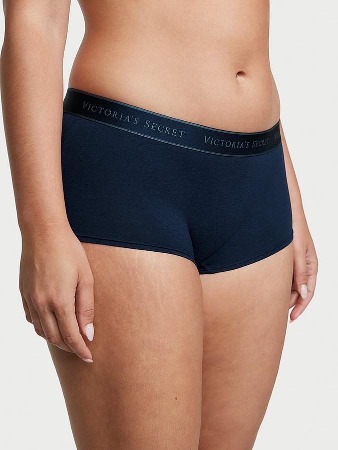 Logo Cotton Boyshort Panty