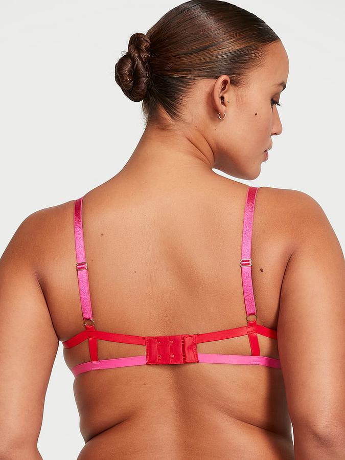 Heartware Open-Cup Strappy Demi Bra