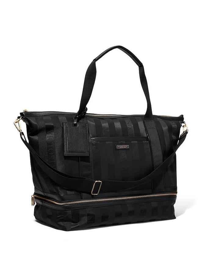 The Victoria Getaway Overnight Bag Black