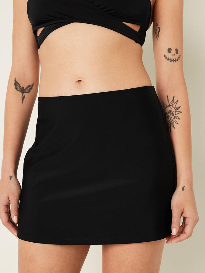 Swim Cover-Up Mini Skirt image number 3