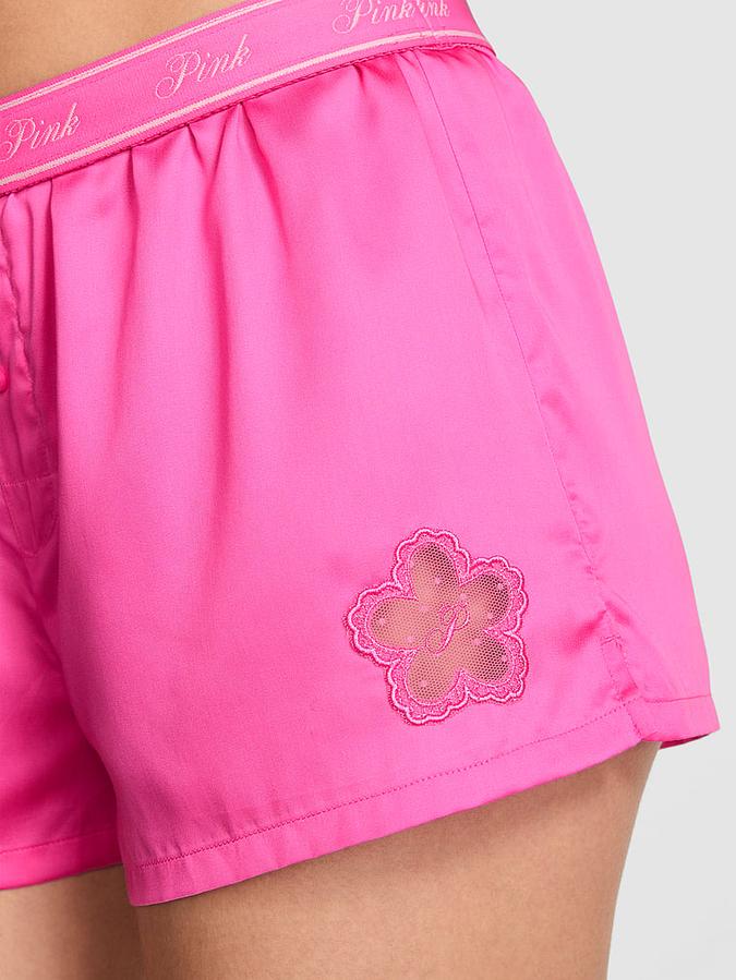 Silky Sleep Boxy Pajama Shorts image number 2