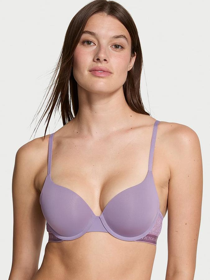 Push-Up Perfect Shape Lace-Trim Bra