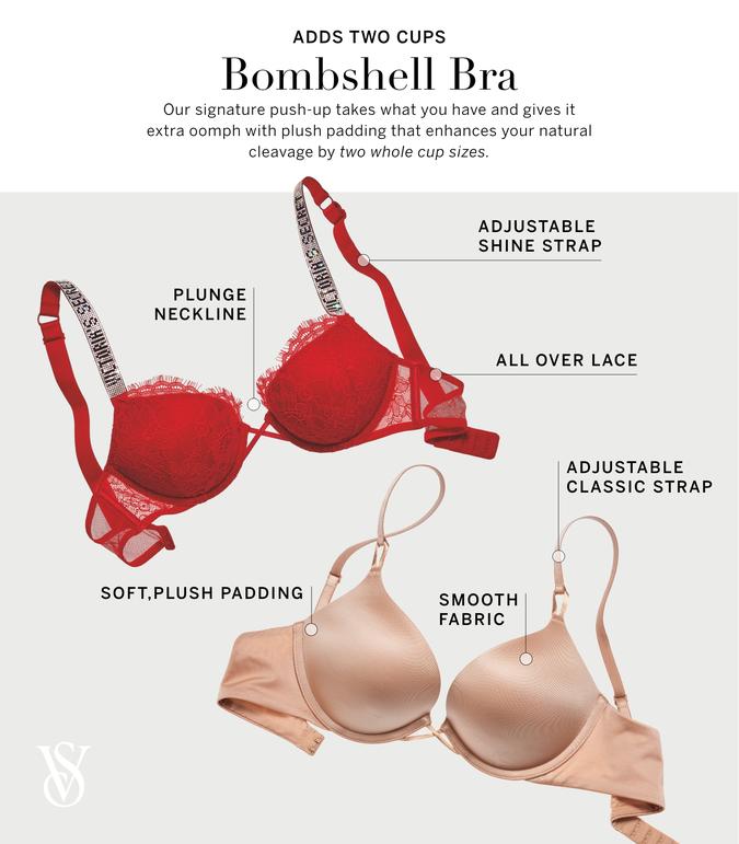 Bombshell Add-2-Cups Push-Up Bra image number 3