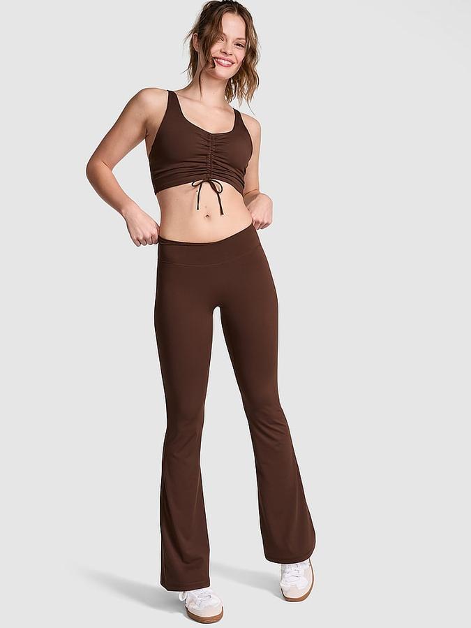 Relay Ruched Flare Leggings