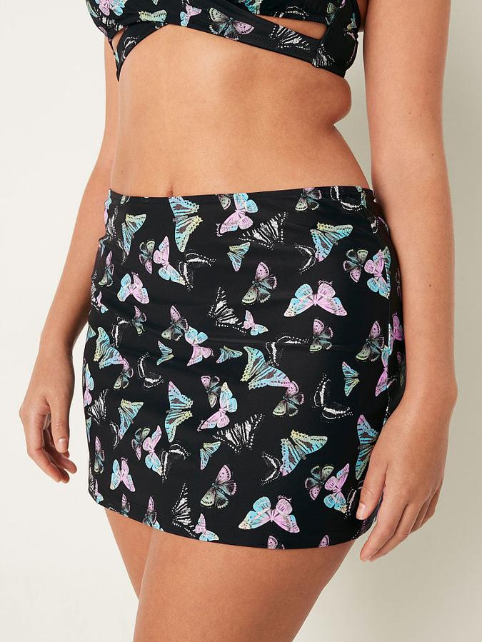 Swim Cover-Up Mini Skirt image number 3