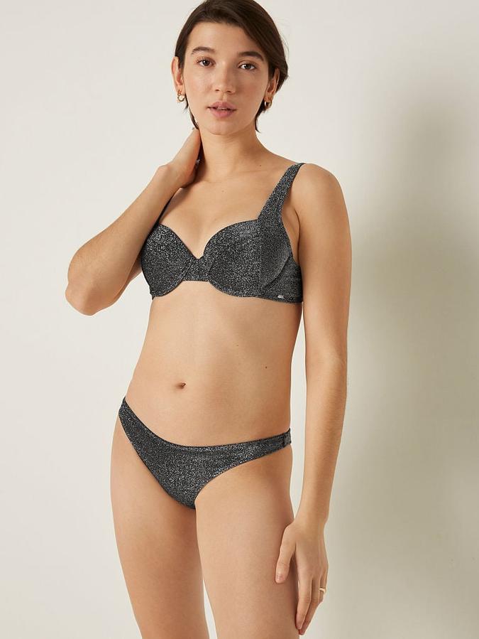 Shimmer Push-Up Bikini Top