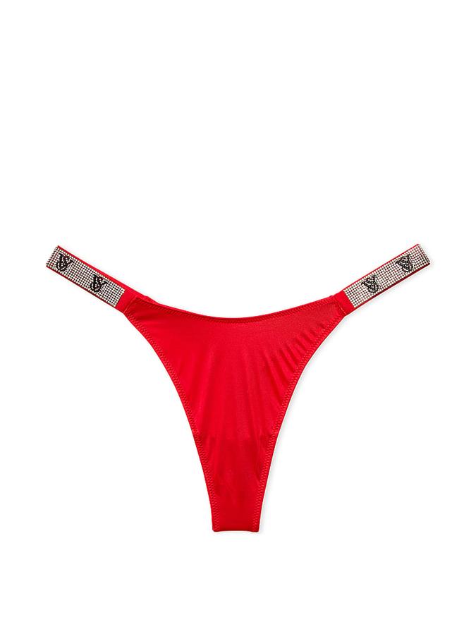 Shine Strap Thong Panty