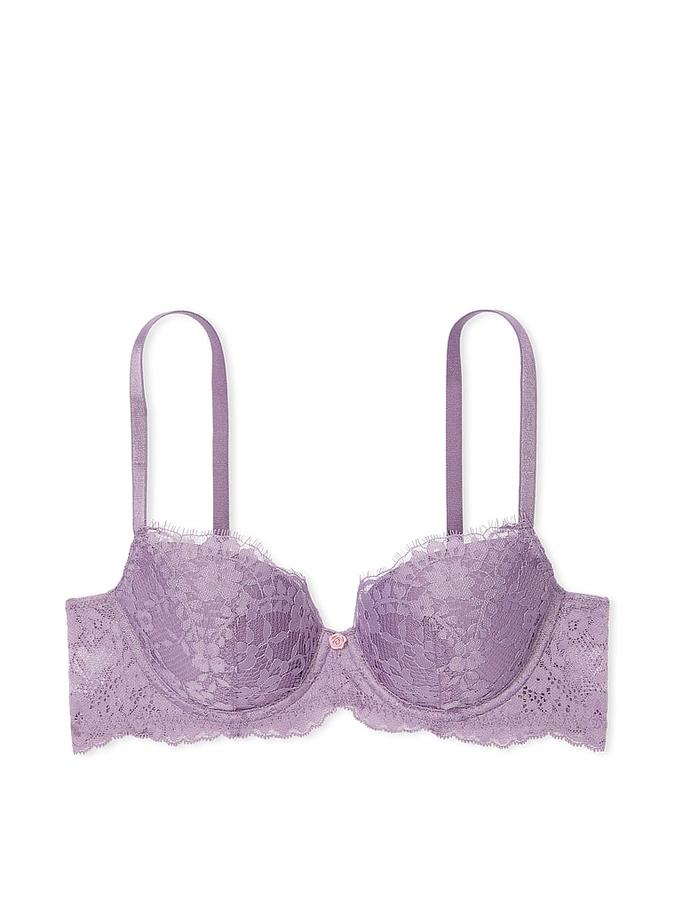 Lace Lightly Lined Classic Coverage Demi Bra image number 2