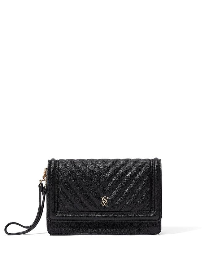 The Victoria Phone Wristlet Black