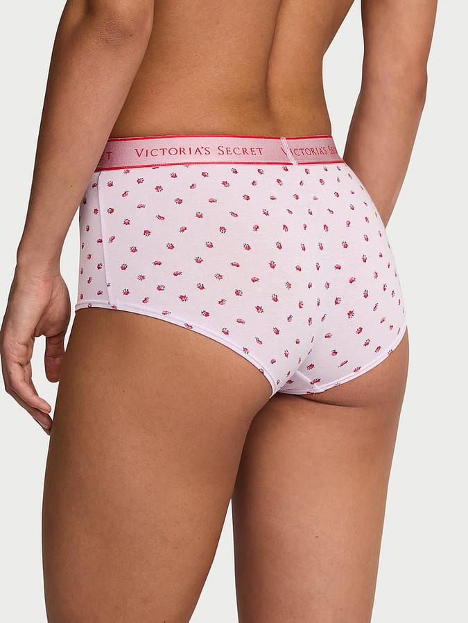 Logo Cotton Boyshort Panty