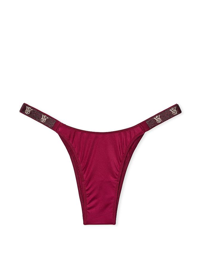 Shine Strap Brazilian Panty