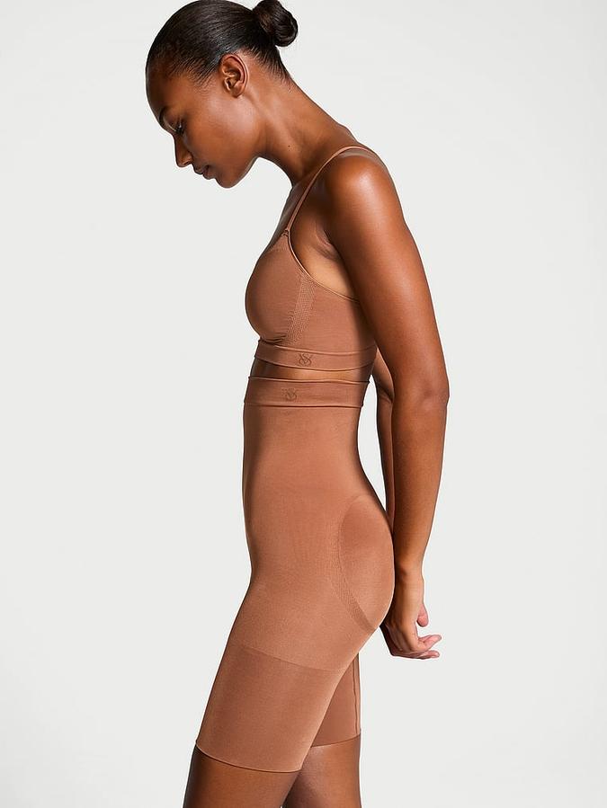 Shapewear by Victoria SeamlessShaping&trade; Mid-Thigh Shorts image number 3
