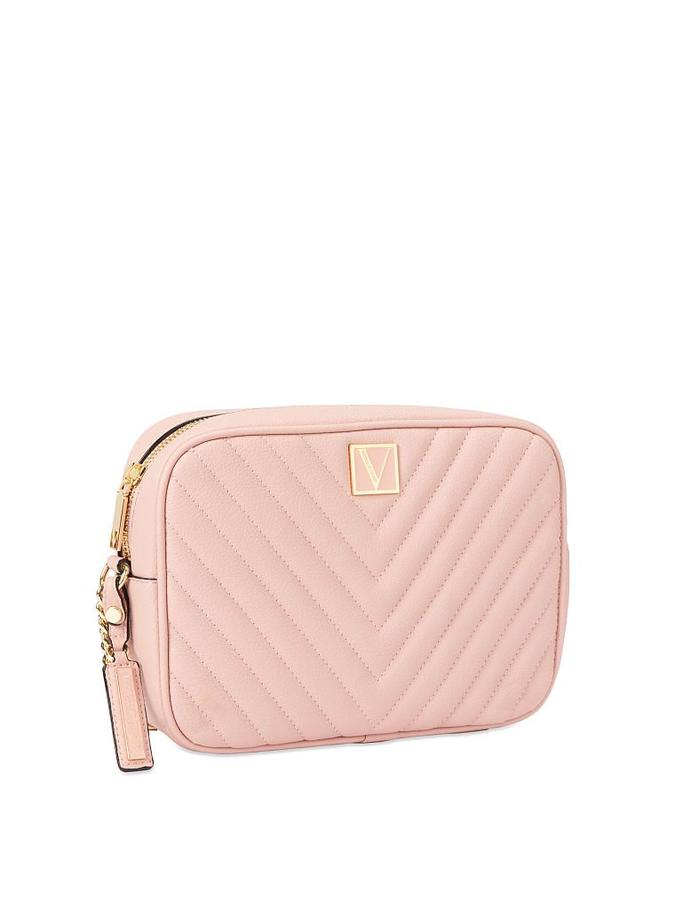 The Victoria Top Zip Crossbody Orchid Blush