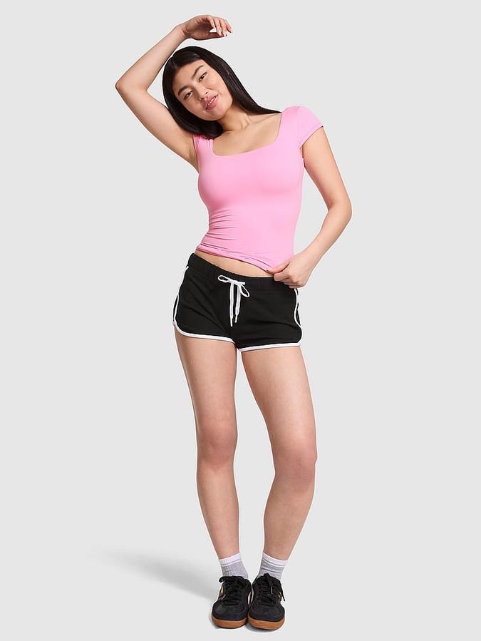Cotton Modal Micro Shorts