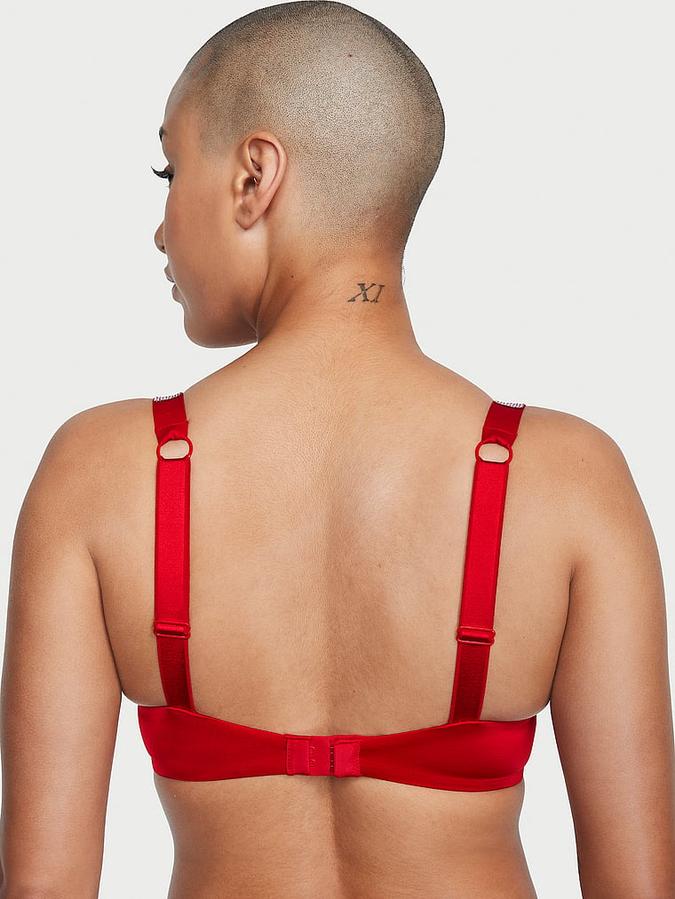 Shine Strap Push-Up Bra