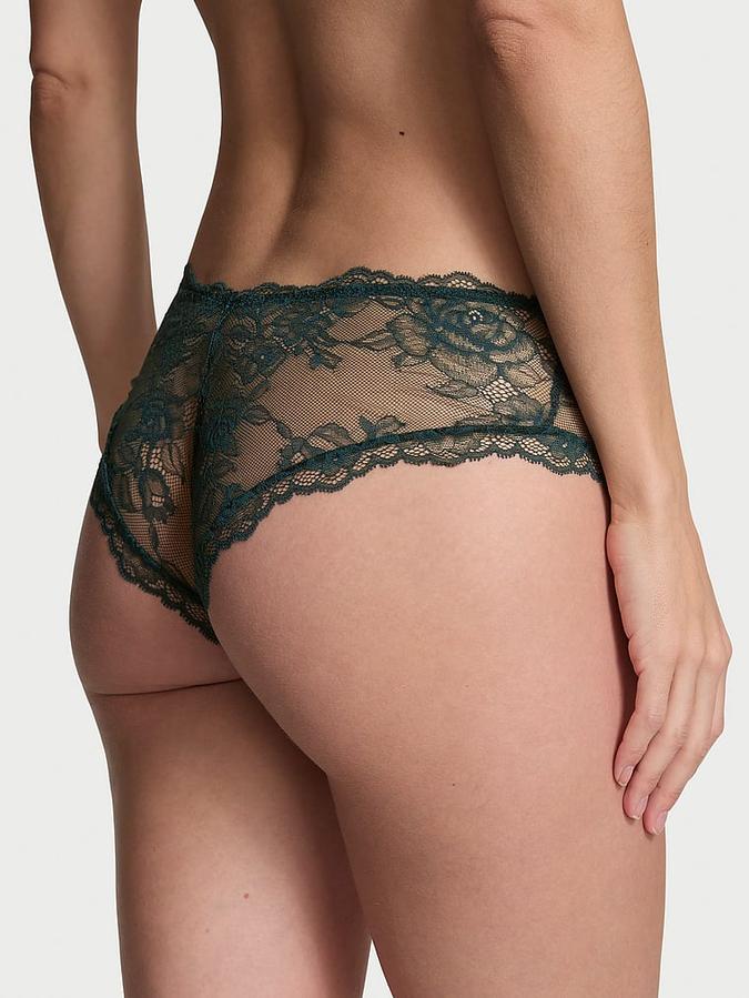 Rose Lace High-Leg Cheeky Panty