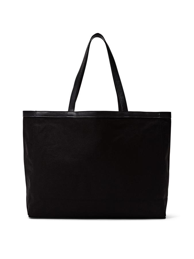 The Victoria Logo Tote Black image number 2