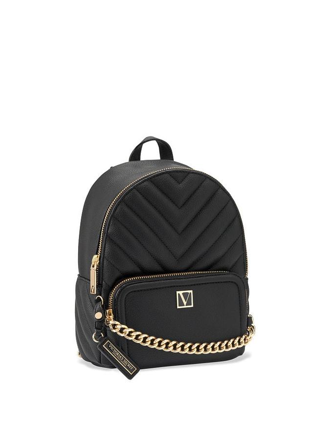 The Victoria Small Backpack Black