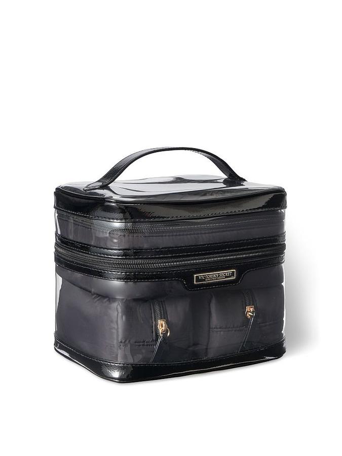 The Victoria 4-in-1 Train Case Black