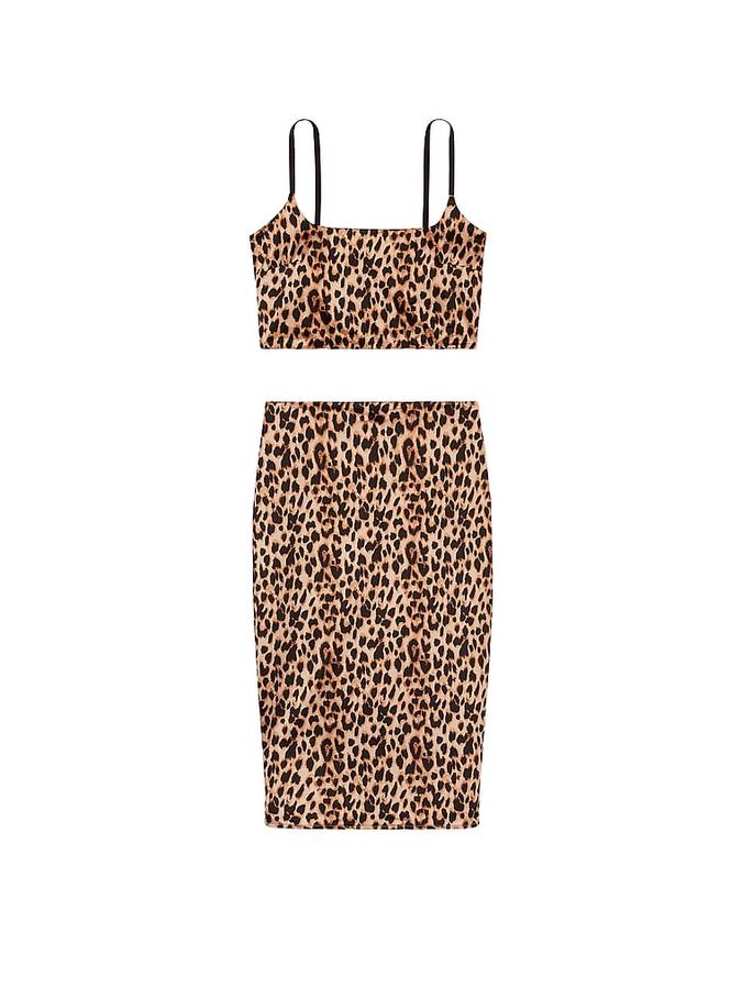 SoSleek&trade; Bralette & Tube Skirt Set image number 2
