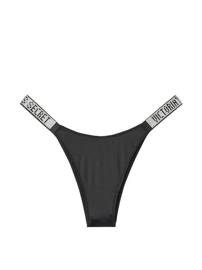 Bombshell Shine Strap Brazilian Panty image number 2