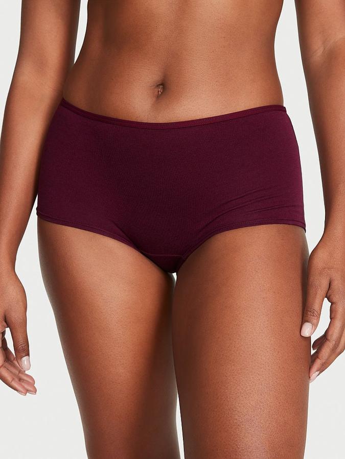 Mini Logo Cotton Boyshort Panty