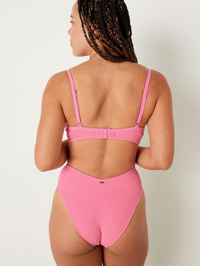 Crinkle Push-Up Bikini Top