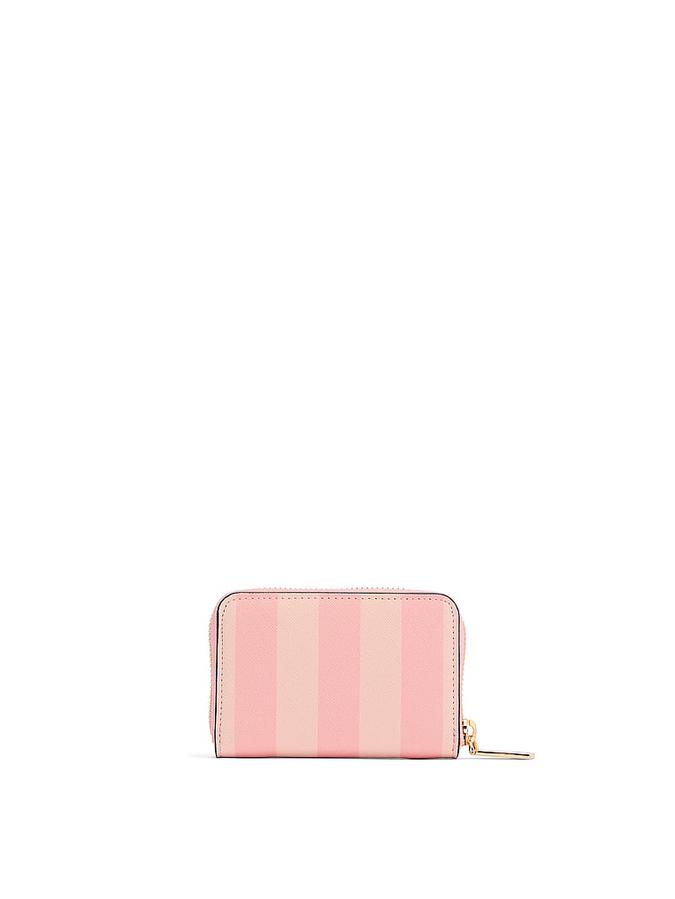 The Victoria Small Wallet with Zip Pink