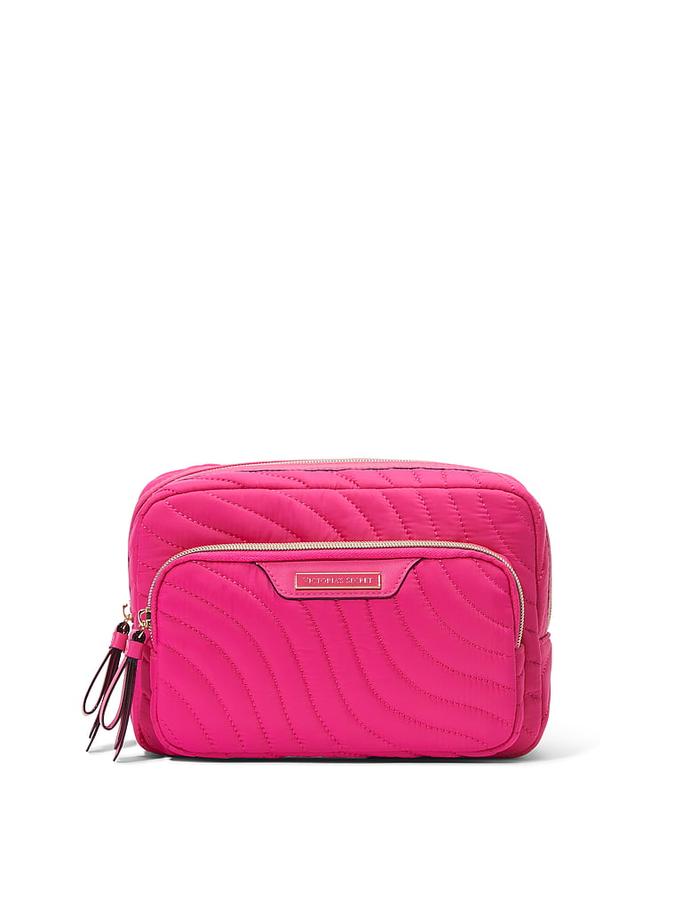 The Victoria Travel Makeup Pouch Hot Pink