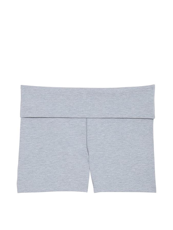 All-Day Cotton Foldover 3&rdquo; Bike Shorts image number 2