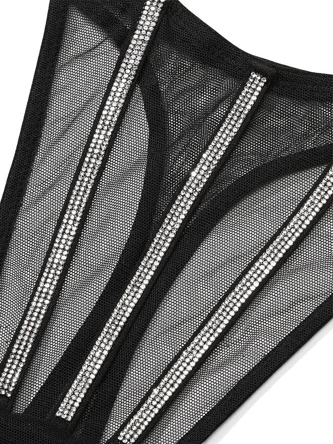 Sheer Shine Thong Panty image number 3