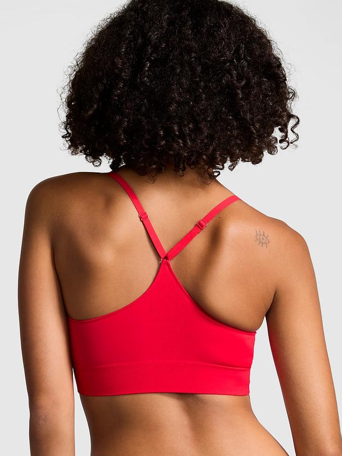 Soft Seamless Racerback Sports Bra
