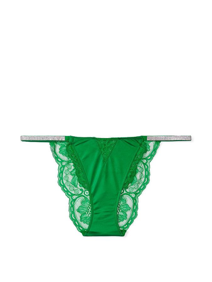 Micro Lace Shine Strap Cheekini Panty image number 2