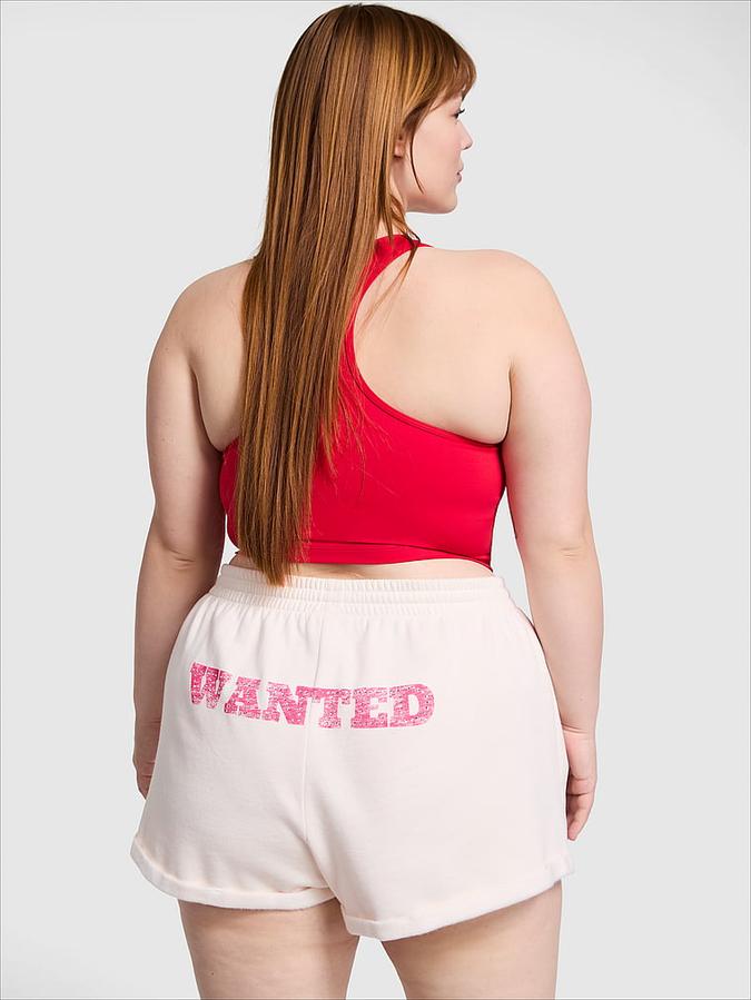 Fleece Rolled Hem Short