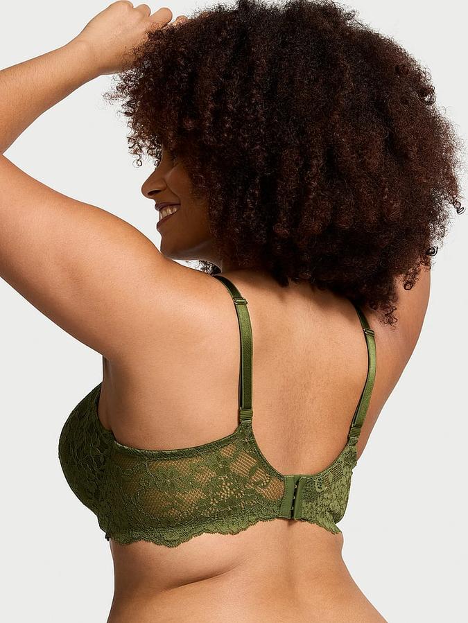Lace Lightly Lined Classic Coverage Demi Bra