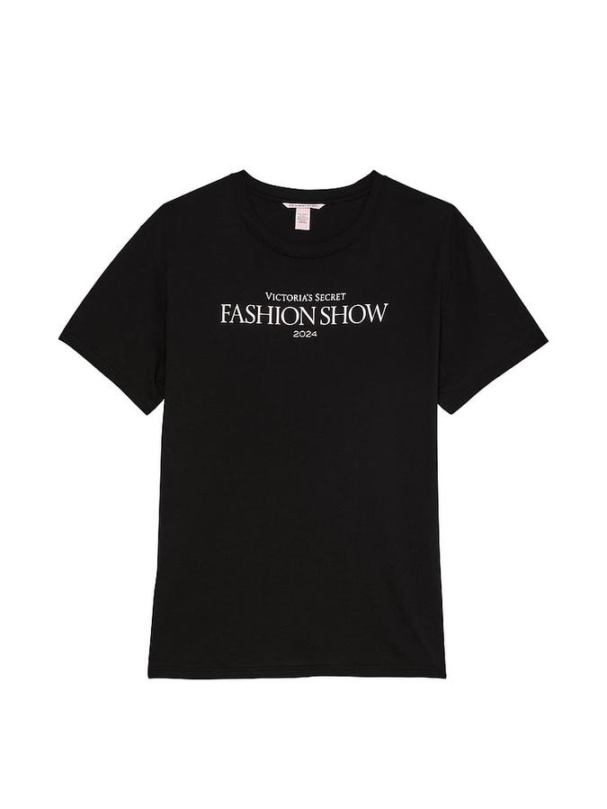 Victoria's Secret Fashion Show '24 Oversized Cotton Tee image number 2