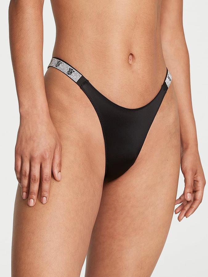 Shine Strap Brazilian Panty