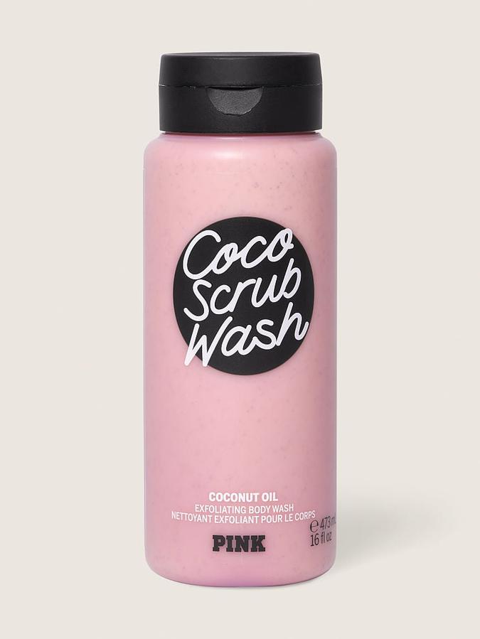 Pink Coconut Exfoliating Body Wash With Coconut Oil