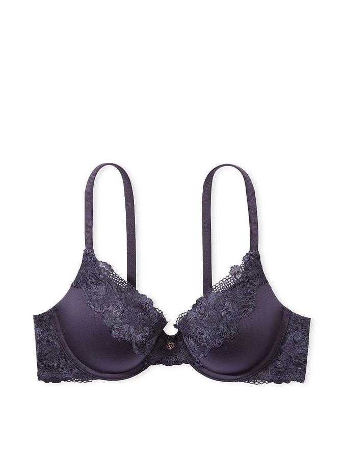 Perfect Shape Push-Up Lace-Trim Bra image number 2