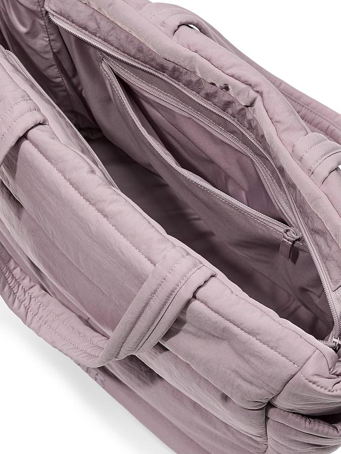 Quilted Puffer Tote Bag image number 2