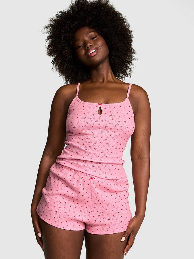 Cotton Heart Pointelle Cami