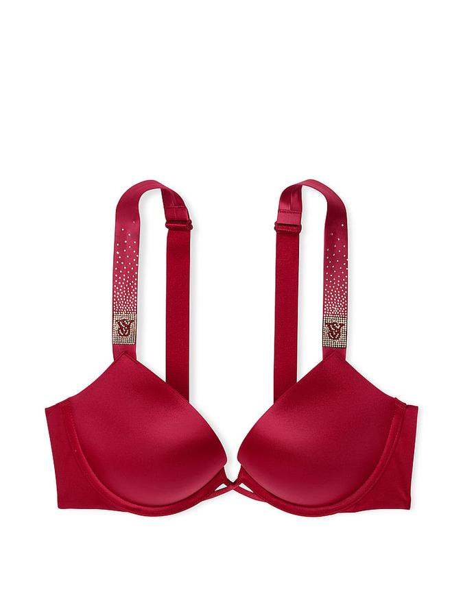 Bombshell Add-2-Cups Scattered Shine Strap Push-Up Bra image number 2